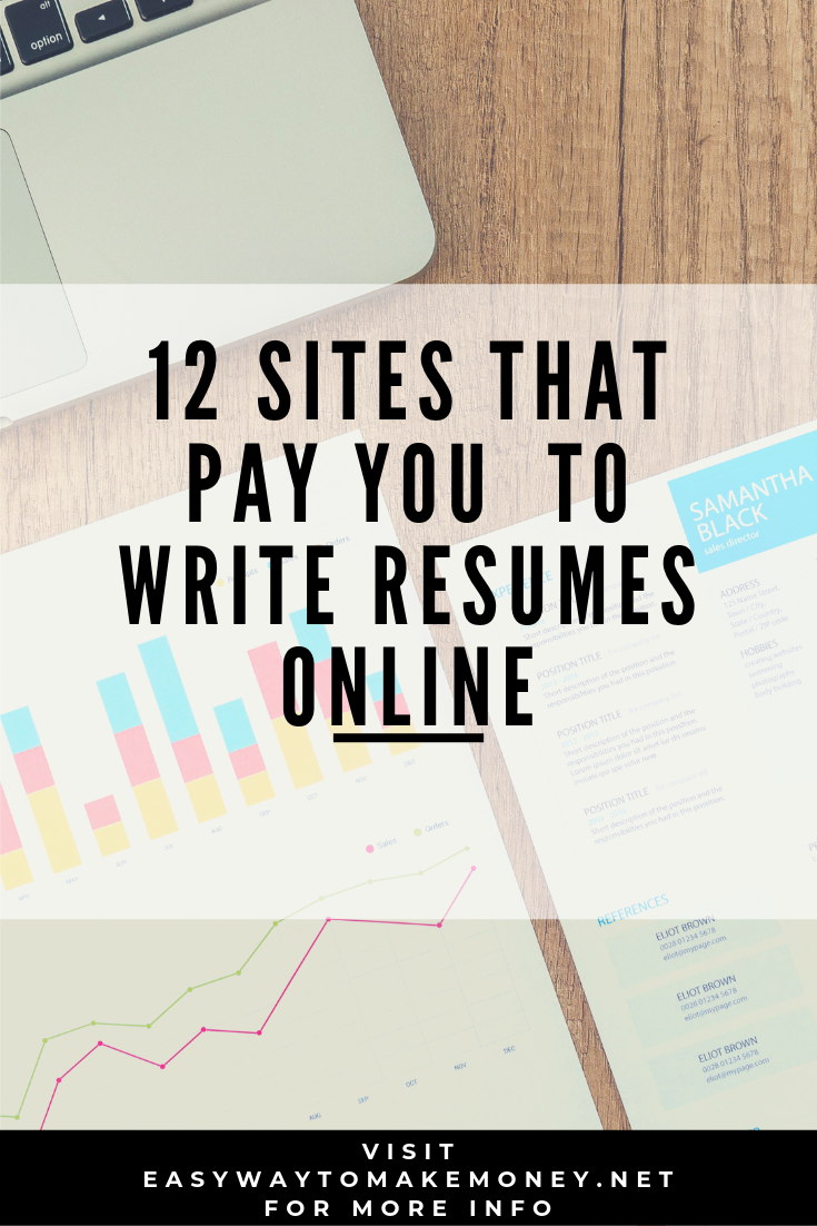 12 SITES THAT PAY YOU TO WRITE RESUMES ONLINE